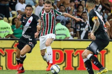 Vasco venceu o Fluminense em jogo com polêmicas extra-campo em 2019 -  (crédito: Foto: LUCAS MERÇON / FLUMINENSE F.C.)