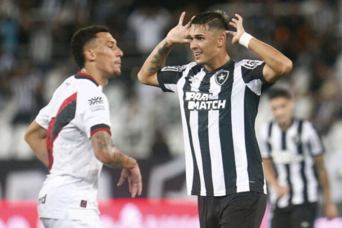 Botafogo vence Atlético-GO no Nilton Santos -  (crédito: Foto: Vítor Silva/BFR)