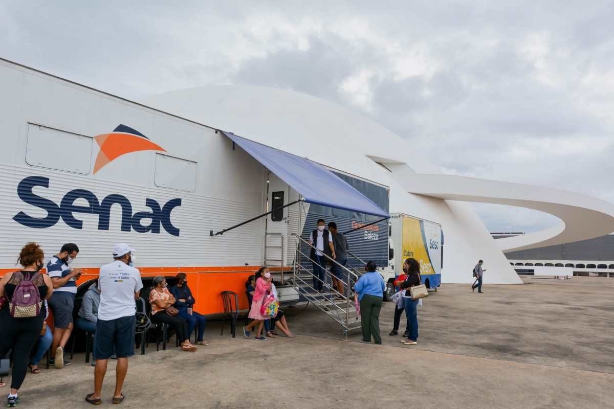 Senac atua em parceria com o DF