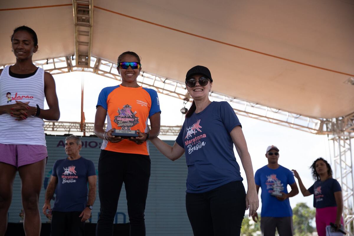 Maria Barroso da Costa Filha, 42, professora de educação física ficou em terceiro lugar na categoria feminino geral