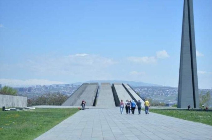  Memorial do Genocídio Armênio em homenagem a 1,5 milhão de mortos -  (crédito:  Vanush Melkonyan/UGAB)