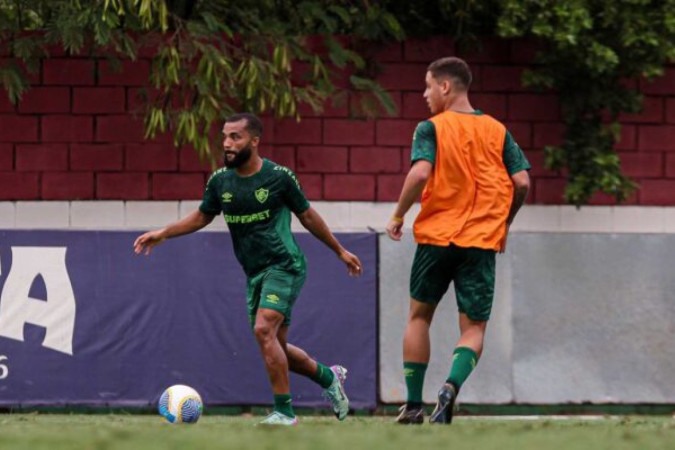  Rio de Janeiro, RJ - 18/04/2024 -.Fluminense treina nesta manh.. no CT Carlos Castilho..FOTO: MARCELO GON..ALVES / FLUMINENSE F.C....IMPORTANTE: Imagem destinada a uso institucional e divulga....o, seu.uso comercial est.. vetado incondicionalmente por seu autor e o.Fluminense Football Club... obrigat..rio mencionar o nome do autor ou.usar a imagem....IMPORTANT: Image intended for institutional use and distribution..Commercial use is prohibited unconditionally by its author and.Fluminense Football Club. It is mandatory to mention the name of the.author or use the image....IMPORTANTE: Im..gen para uso solamente institucional y distribuici..n. El.uso comercial es prohibido por su autor y por el Fluminense FootballClub. ...s mandat..rio mencionar el nombre del autor ao usar el im..gen.
     -  (crédito:  MARCELO GONCALVES / FLUMINENSE)