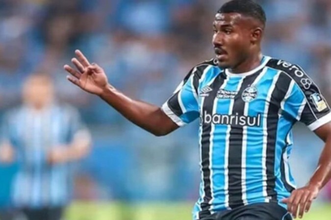 Cuiabano estava com pouco espaço no Grêmio  -  (crédito: Foto: Lucas Uebel/Grêmio FBPA)