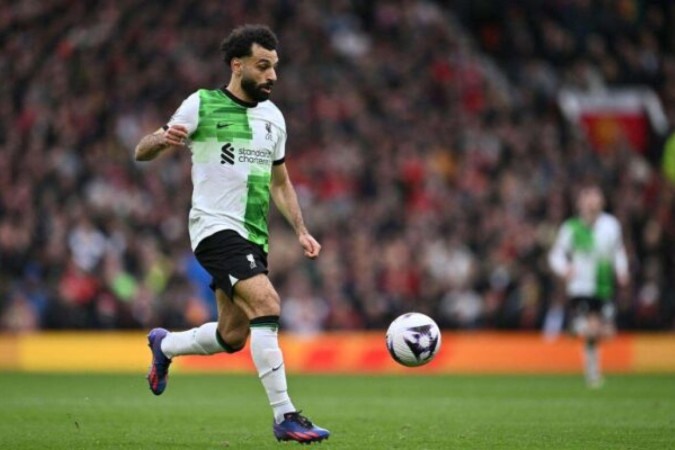 Salah é a esperança de gols do Liverpool contra o Fulham -  (crédito: Foto: Divulgação/Liverpool)