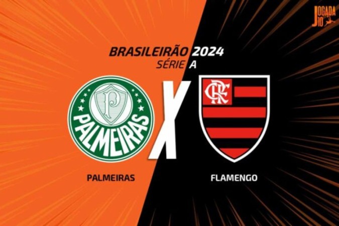 Palmeiras e Flamengo se enfrentam no Brasileirão -  (crédito: Fotos: Marcelo Cortes/Flamengo - Cesar Greco/Palmeiras)