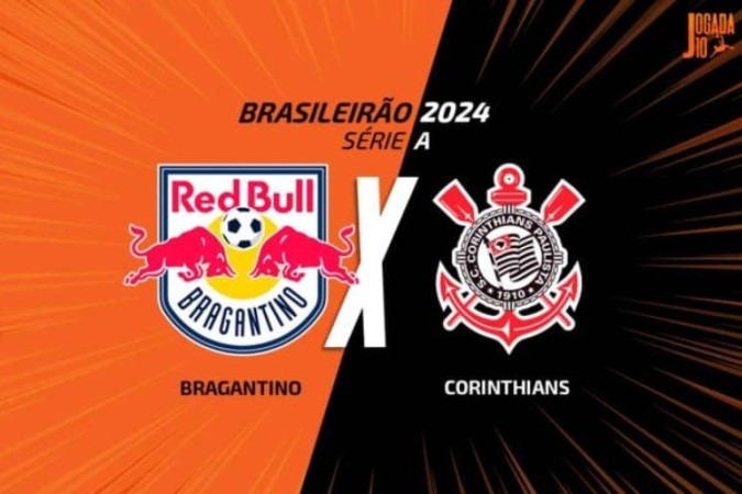 Bragantino x Corinthians -  (crédito: Foto: Arte Jogada10)