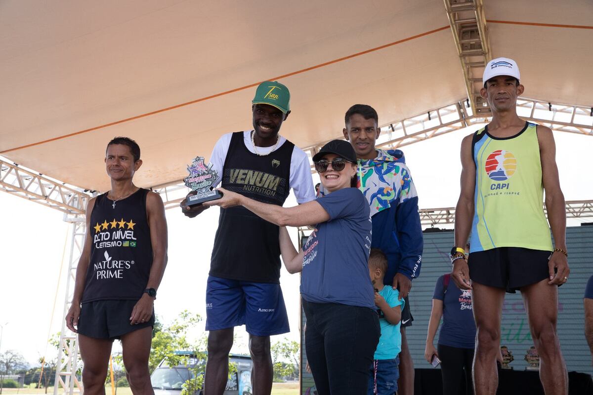 Pablo Fagundes da Costa, 37, atleta, ficou em segundo lugar na meia maratona