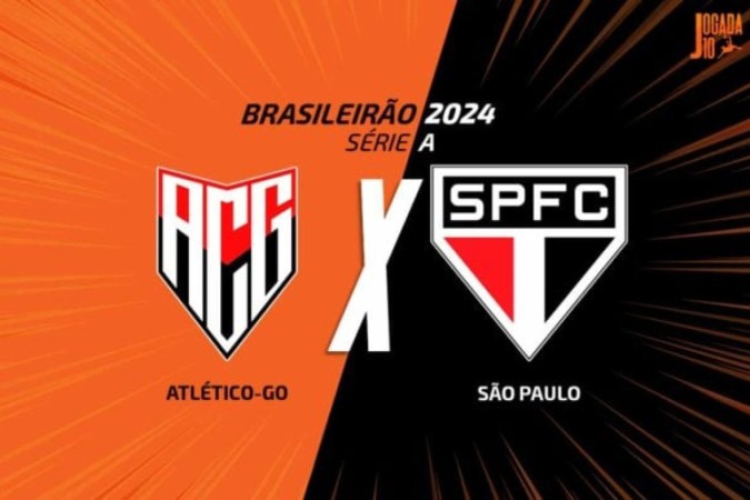Atlético-GO x São Paulo -  (crédito: Foto: Arte Jogada10)