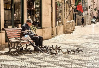 Portugal lidera ranking de países da UE com a maior proporção de pessoas acima dos 65 anos -  (crédito: Pixabay/Reprodução)