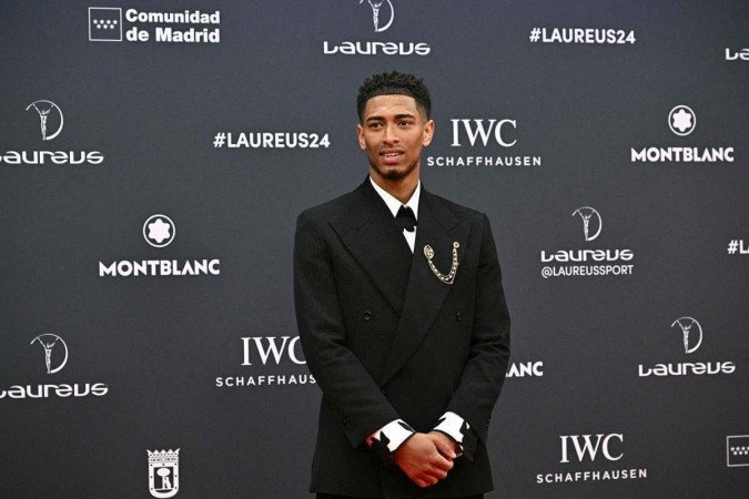 Jude Bellingham, jogador do Real Madrid, foi eleito 