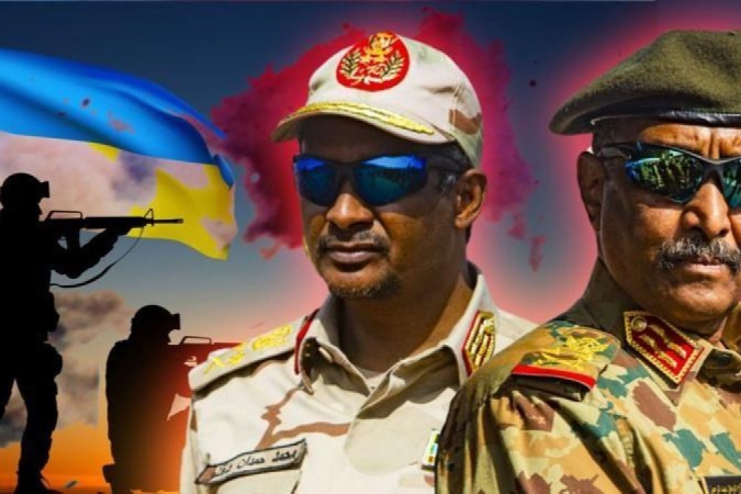 A reunião surpresa entre Zelensky e al-Burhan sinalizou o envolvimento da Ucrânia no Sudão -  (crédito: Presidência da Ucrânia)