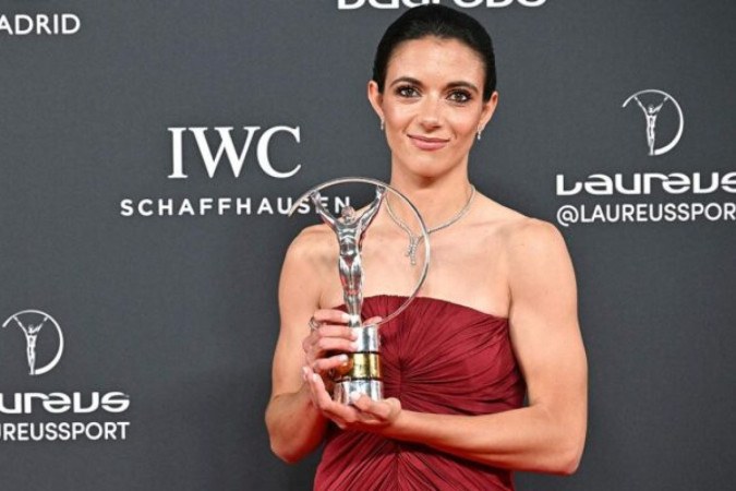 Além do Laureus, Bonmatí é atual vencedora da Bola de Ouro e do Fifa The Best -  (crédito: Foto: Javier Soriano/AFP via Getty Images)