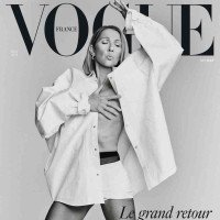 Céline Dion surge deslumbrante em capa da Vogue França e desabafa sobre doença rara.
 -  (crédito: Reproduçao/Instagram @voguefrance)