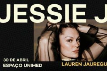 Pôster do show de Jessie J em São Paulo  -  (crédito: Divulgação)