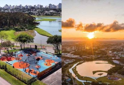 Uma das três capitais da região Sul do Brasil, Curitiba é conhecida por uma série de característica que tornam a cidade única e um lugar especial para viver e visitar. -  (crédito: Instagram @parquebarigui)