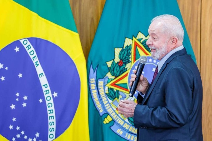 Lula também disse que não esqueceu das promessas de campanha, principalmente a respeito dos preços dos alimentos. 
 -  (crédito: Ricardo Stuckert / PR)