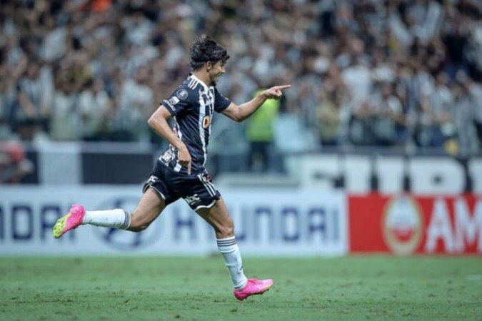 Scarpa vive momento iluminado no Galo -  (crédito: Foto: Pedro Souza / Atlético)
