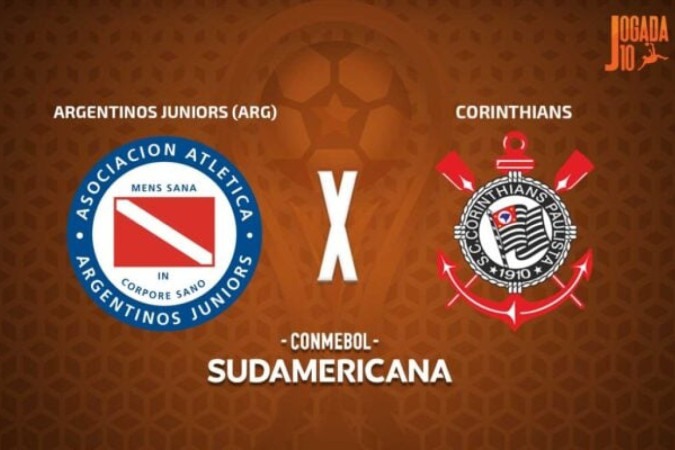  Argentinos Jrs x Corinthians -  (crédito: Foto: Arte Jogada10)