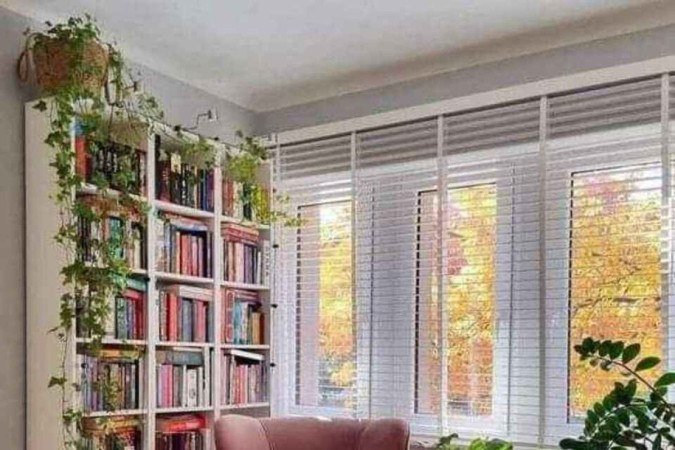 Plantas são uma ótima opção de decoração para cantinhos da leitura