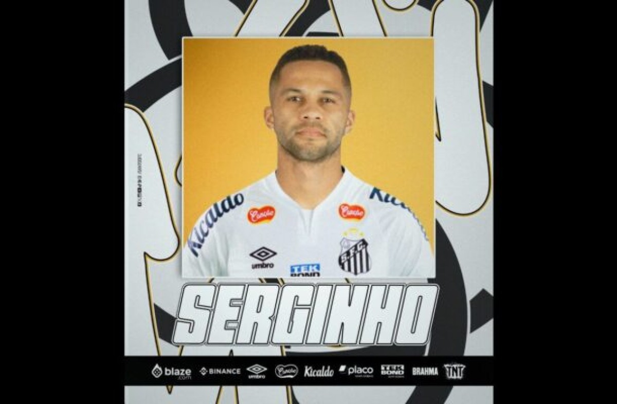 Santos anuncia o meia Serginho, emprestado pelo Maringá