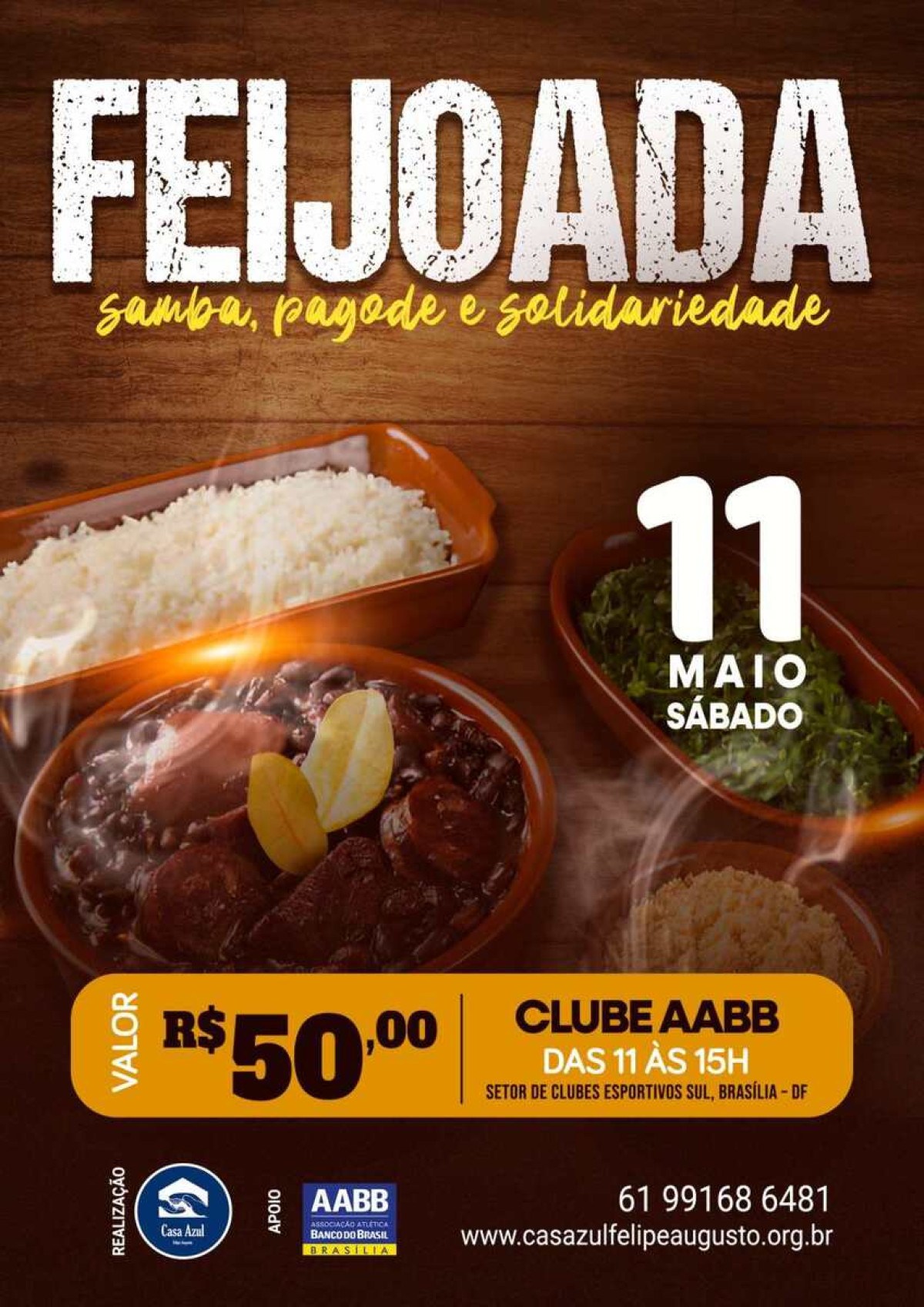 Feijoada e solidariedade