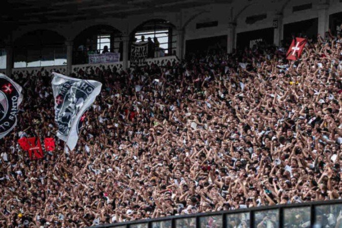 Torcida do Vasco promete casa cheia diante do Criciúma, em São Januário, pelo Brasileirão - (crédito: - Foto: Leandro Amorim/Vasco) Torcida do Vasco promete casa cheia diante do Criciúma, em São Januário, pelo Brasileirão - (crédito: - Foto: Leandro Amorim/Vasco)