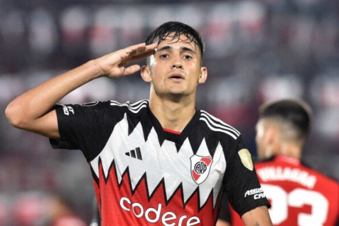 Gol da vitória riverista só saiu aos 35 minutos do segundo tempo - (crédito: Foto: Norberto Duarte/AFP via Getty Images) Gol da vitória riverista só saiu aos 35 minutos do segundo tempo - (crédito: Foto: Norberto Duarte/AFP via Getty Images)