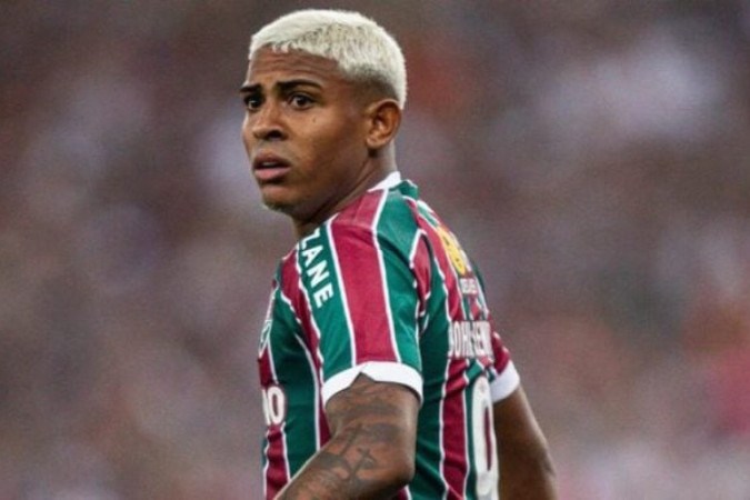 Alexsander é um dos quatro jogadores do Fluminense afastados -  (crédito: Foto: Lucas Merçon/FFC)