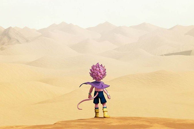 O grande ermo é o principal cenário da aventura de Belzebub.