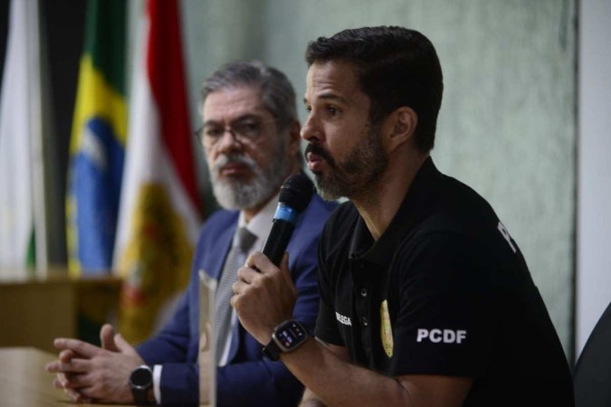 Delegado coordenador da CORD, Rogério Henrique de Oliveira -  (crédito: Marcelo Ferreira/CB/DA Press)