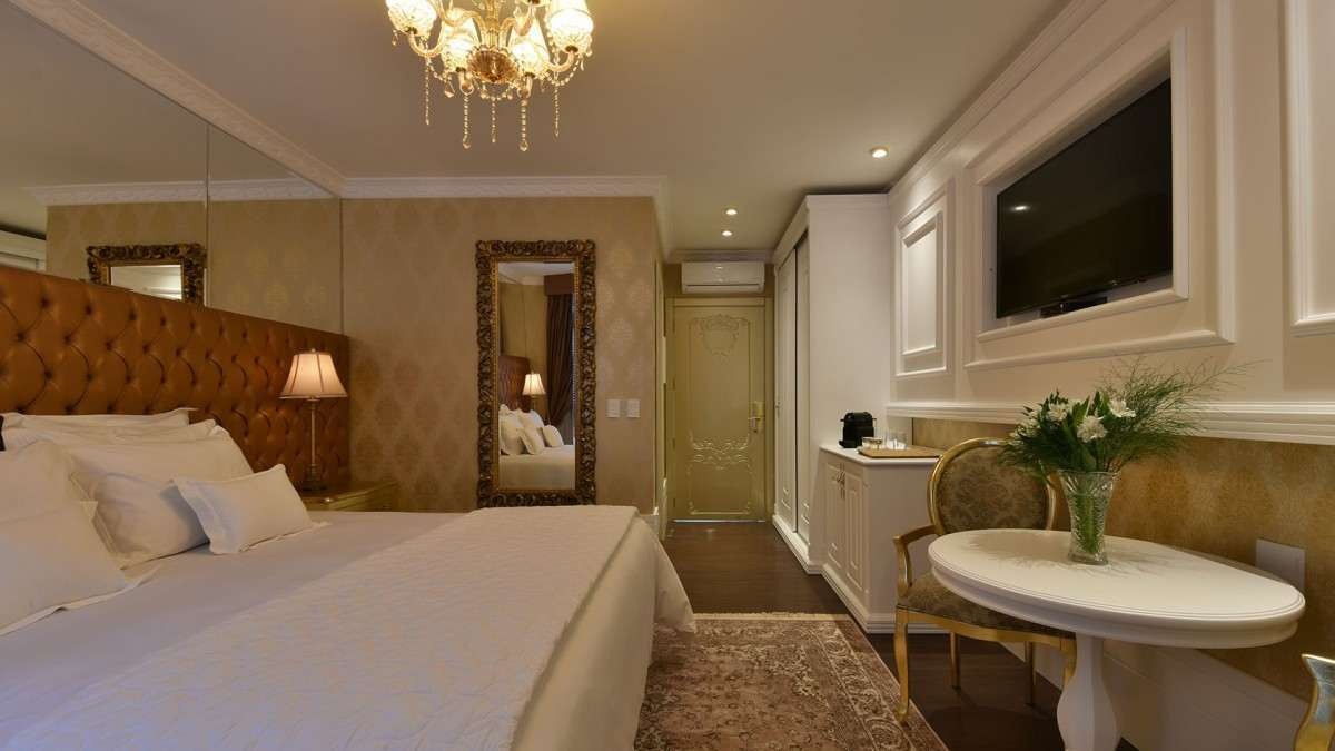 Hotel Colline de France, que fica em Gramado, ganhou destaque pela mistura de sofisticação e conforto