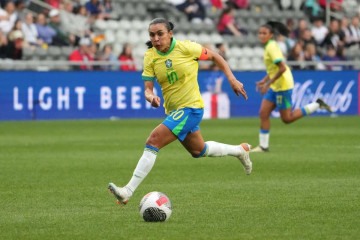 Marta revela intenção de deixar a Seleção Brasileira ao final do ano de 2024 -  (crédito: Jason Mowry / AFP)