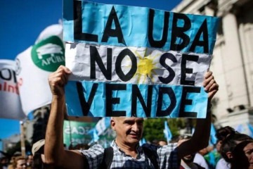 As manifestações de terça-feira (23/4) demonstraram o grande poder mobilizador que o movimento estudantil tem na Argentina -  (crédito: Reuters)