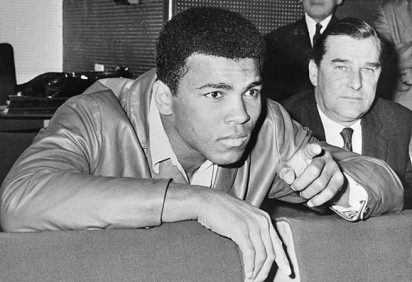 Muhammad Ali completaria 82 anos no dia 17/01/2024. O maior pugilista de todos os tempos se consagrou nos ringues e também fora deles, por seu posicionamento político.  -  (crédito: Unknown author/Wikimedia Commons)