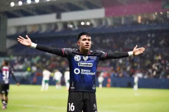 Kendry Páez tem seis jogos e um gol pela seleção equatoriana -  (crédito: Foto: Divulgação/Independiente del Valle)