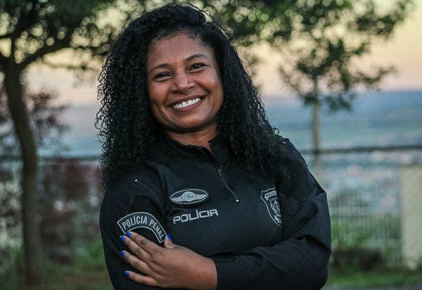 Policial penal Elisângela de Souza 26/04/2024 Crédito: Kayo Magalhães/CB/D.A Press. Mulheres nas forças de segurança. Na Foto Elisangela, policial penal.