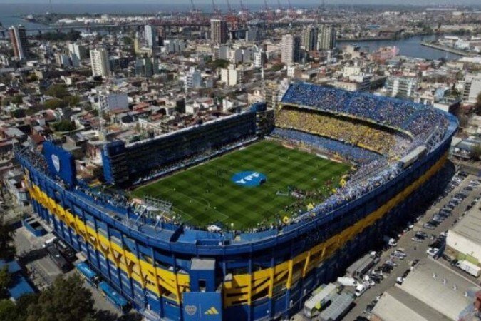 Santos e Boca Juniors estudam amistoso na Bombonera - (crédito: Foto: Divulgação/Conmebol Libertadores) Santos e Boca Juniors estudam amistoso na Bombonera - (crédito: Foto: Divulgação/Conmebol Libertadores)
