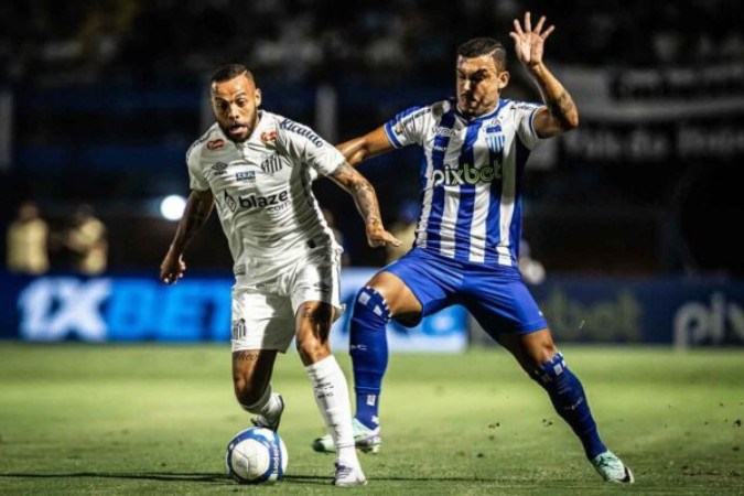  Ava.. x Santos - Reprodu....o X @SantosFC
     -  (crédito: Foto: Divulgação/Santos)