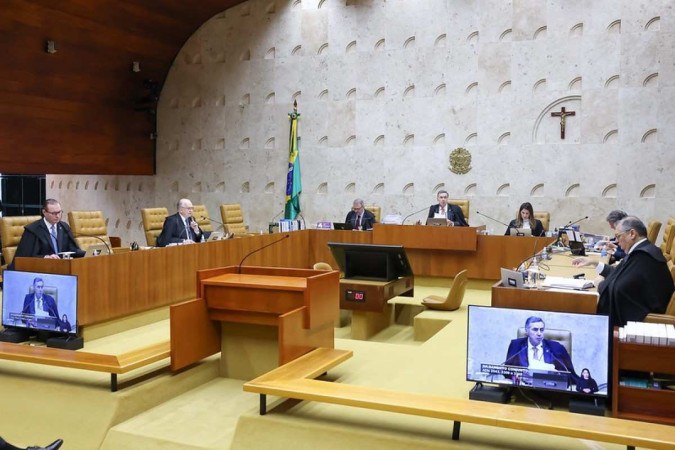 O Supremo julgou duas ações apresentadas pela Associação Brasileira de Jornalismo Investigativo (Abraji) -  (crédito: Antonio Augusto/SCO/STF)