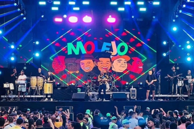 Grupo Molejo conquistou público com canções bem humoradas na década de 1990 -  (crédito: Reprodução/Instagram)