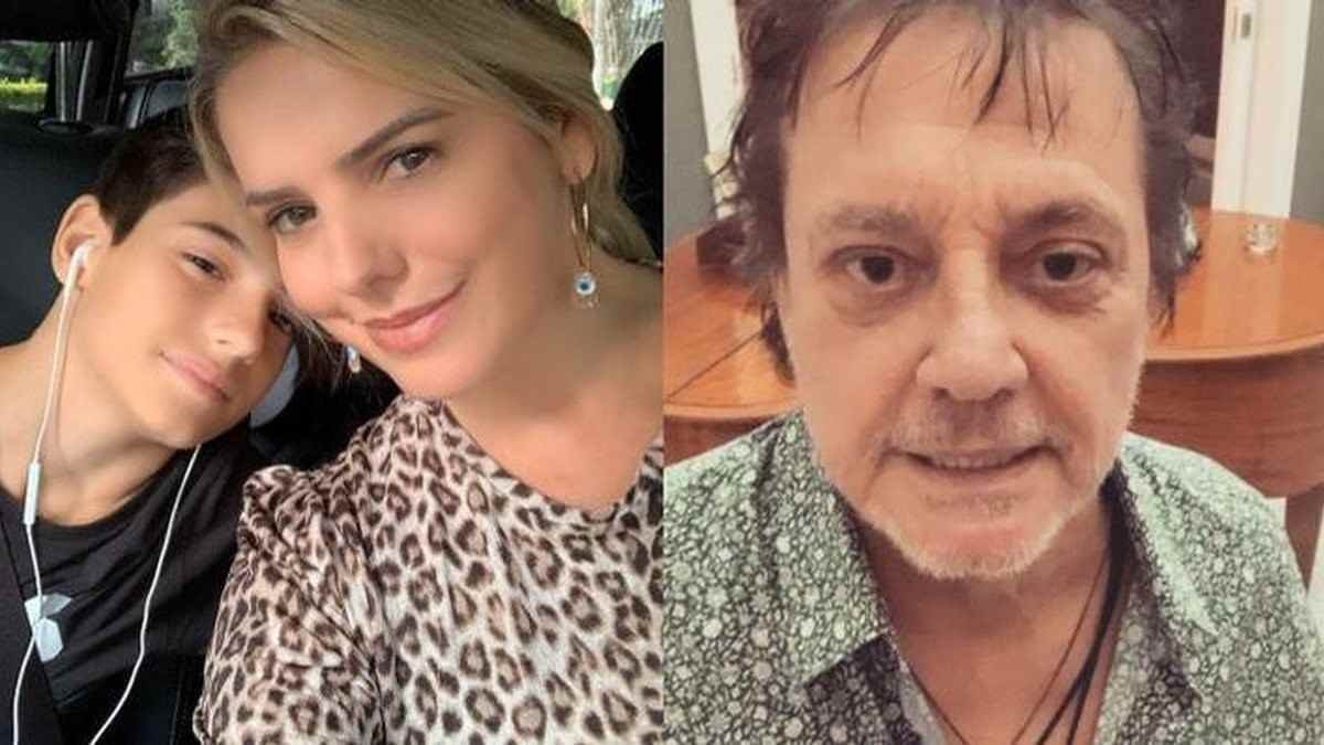 Filho alfineta Fábio Jr após cantor tentar tirar guarda de Mari Alexandre