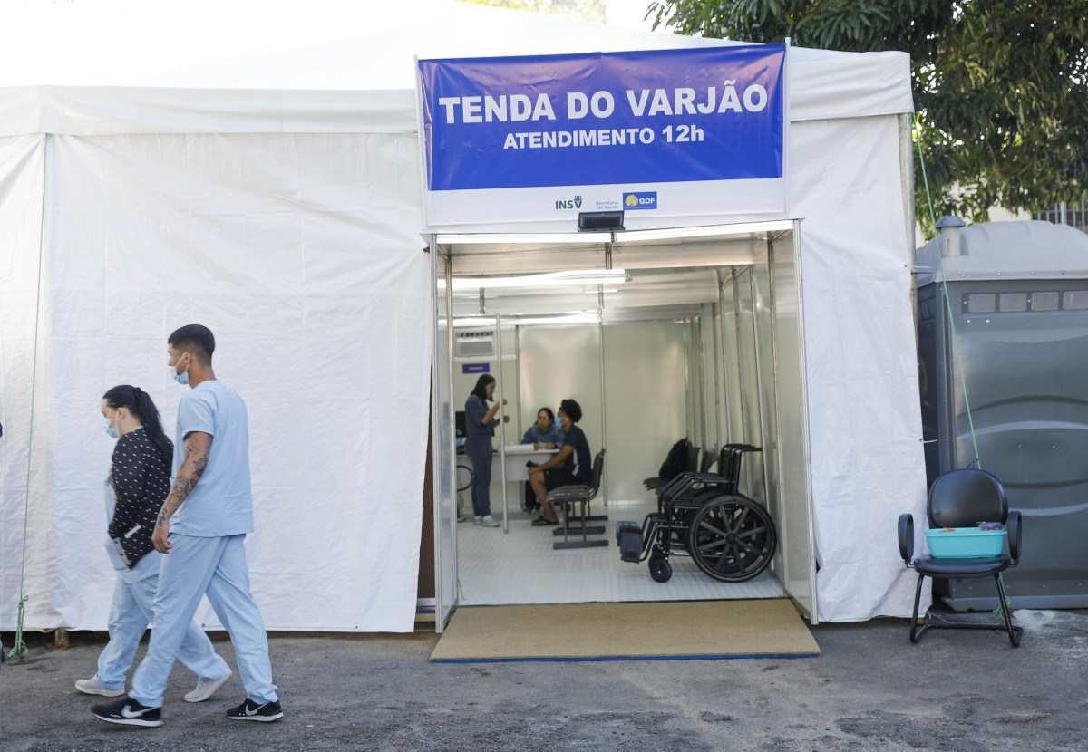 Dengue: nova tenda é inaugurada no Varjão