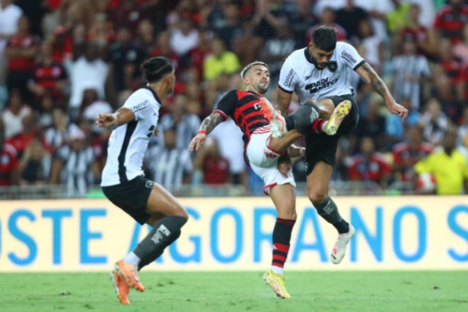 Flamengo e Botafogo se reencontram no Maracanã  -  (crédito: Foto: Gilvan de Souza/Flamengo)