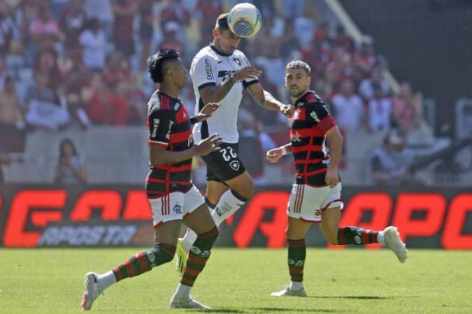   Flamengo x Botafogo pelo Campeonato Brasileiro - Vitor Silva/Botafogo
     -  (crédito:  Vitor_Silva)