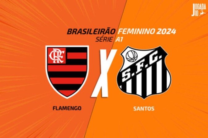 Flamengo e Santos já tiveram momentos de oscilação no Brasileirão Feminino mesmo ainda no início da disputa -  (crédito: Fotos: Divulgação / Flamengo e Santos)