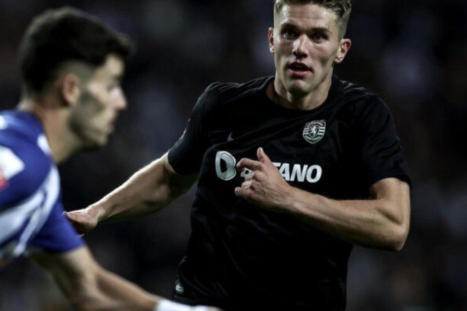 Gyokeres faz dois gols e evita a derrota do líder Sporting  -  (crédito: - Foto: Divulgação/Sporting)