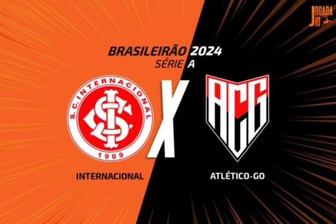 Internacional x Atlético-GO -  (crédito: Foto: Arte Jogada10)