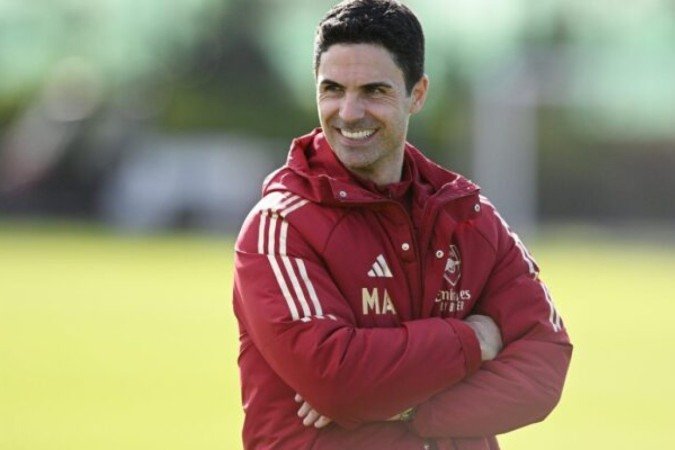 Mikel Arteta faz um ótimo trabalho a frente do Arsenal -  (crédito: Foto: Divulgação/Arsenal)