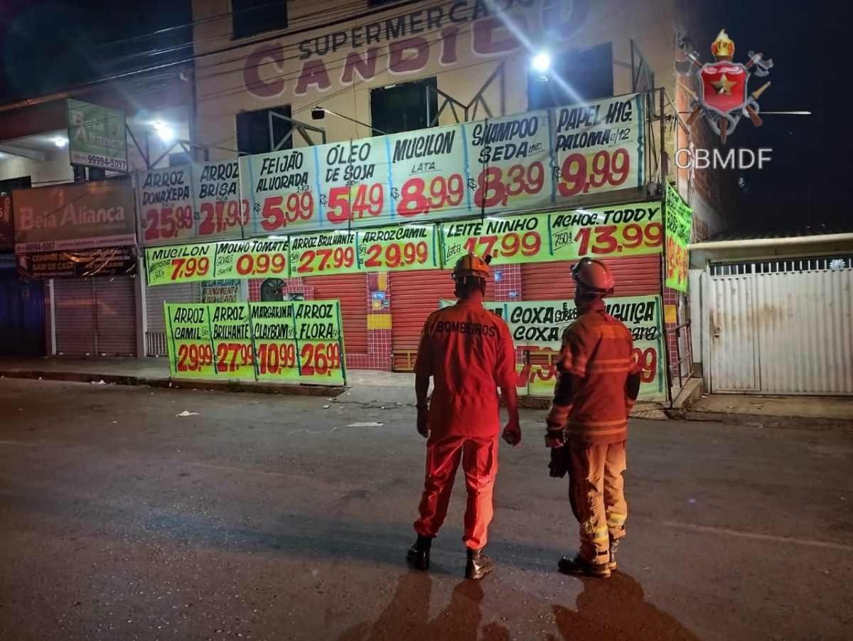 Prédios são evacuados e interditados em Planaltina por risco de desabamento