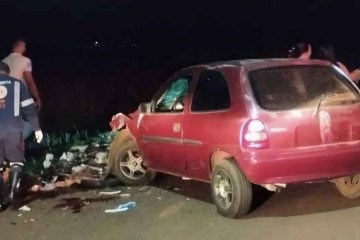 Motorista bêbado invade contramão, acerta moto e mulher morre em MG - Reprodução/Redes sociais